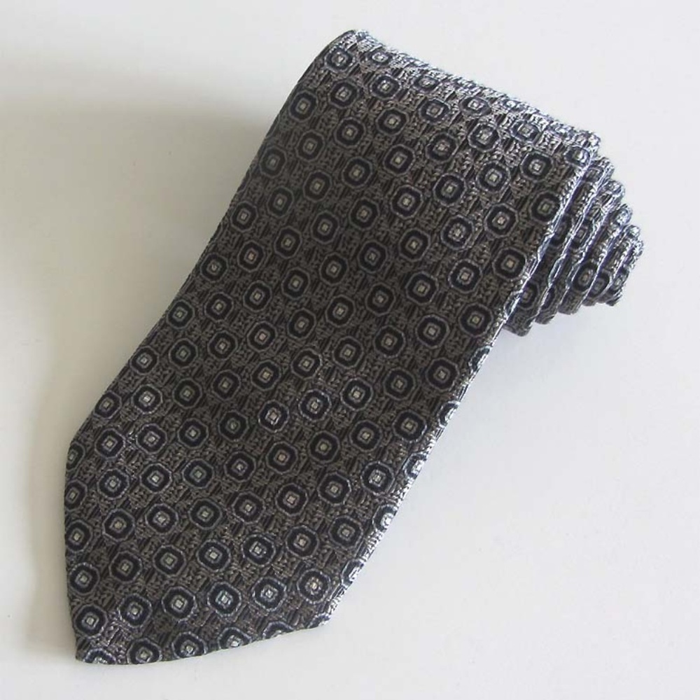 Robert Talbott Nordstrom geometric silk tie USA